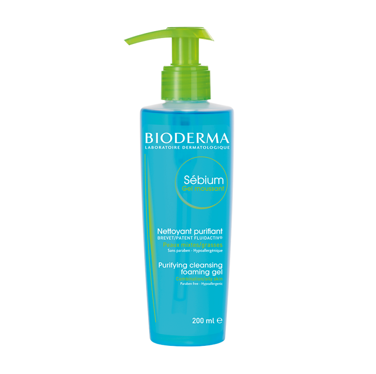 ژل شستشوی صورت بایودرما Bioderma مدل Sebium، حجم 200 میلی لیتر