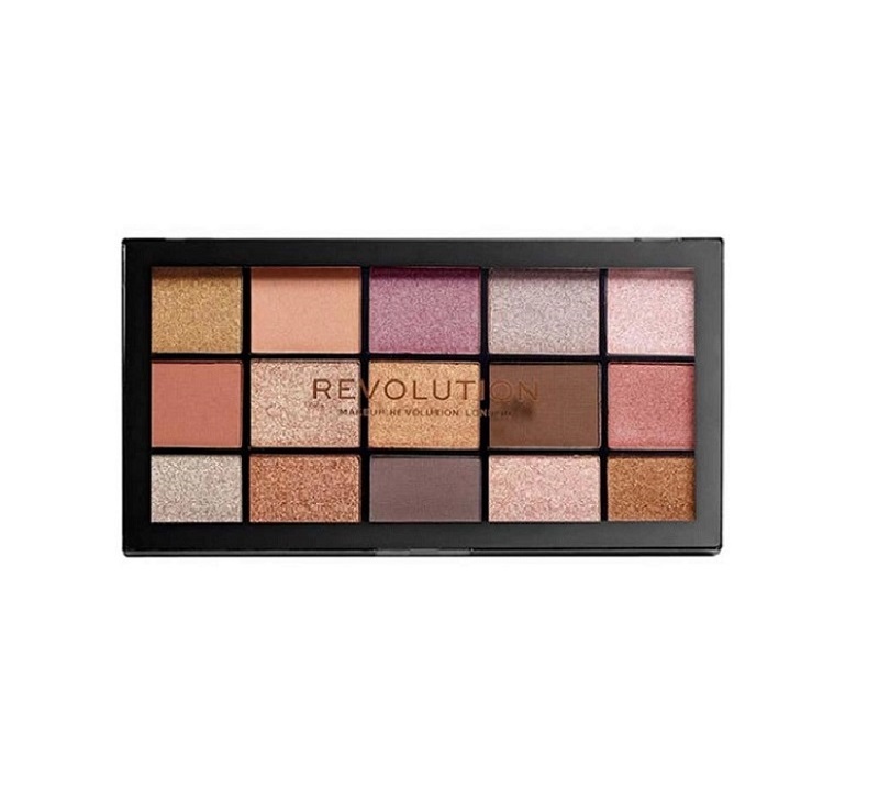 پالت سایه 15 رنگ رولوشن REVOLUTION مدل FUNDAMENTAL وزن 15*1.1 گرم